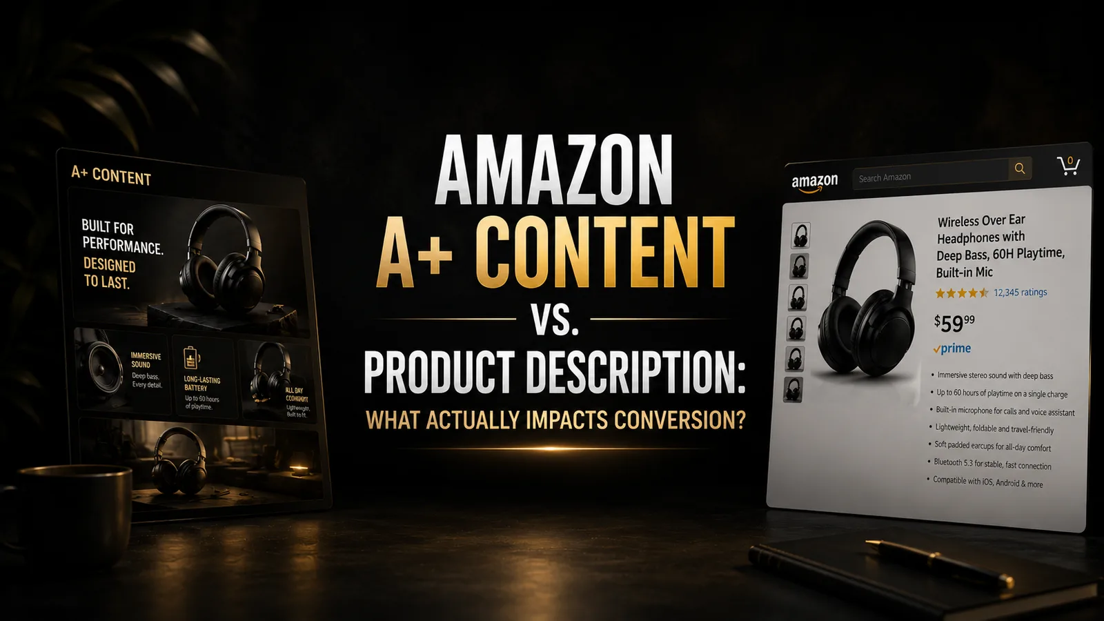 Amazon A+ Content vs. Product Description
