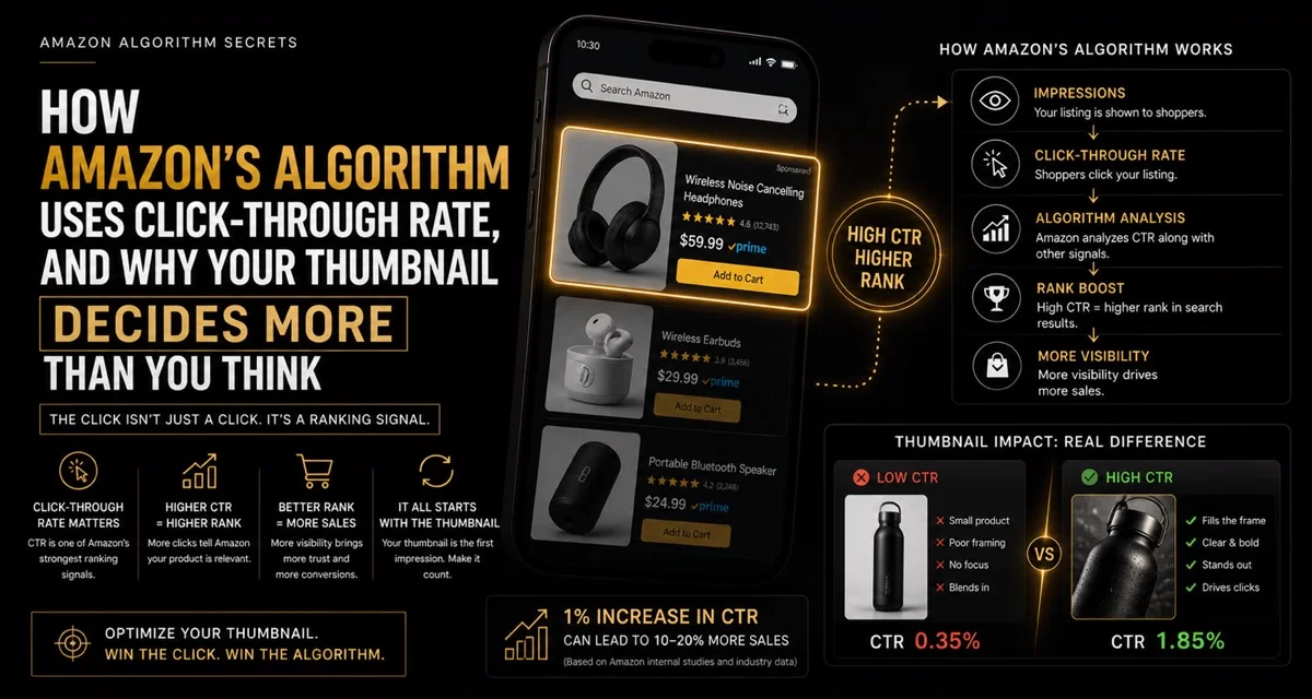 How Amazon's Algorithm Uses Click-Through Rate