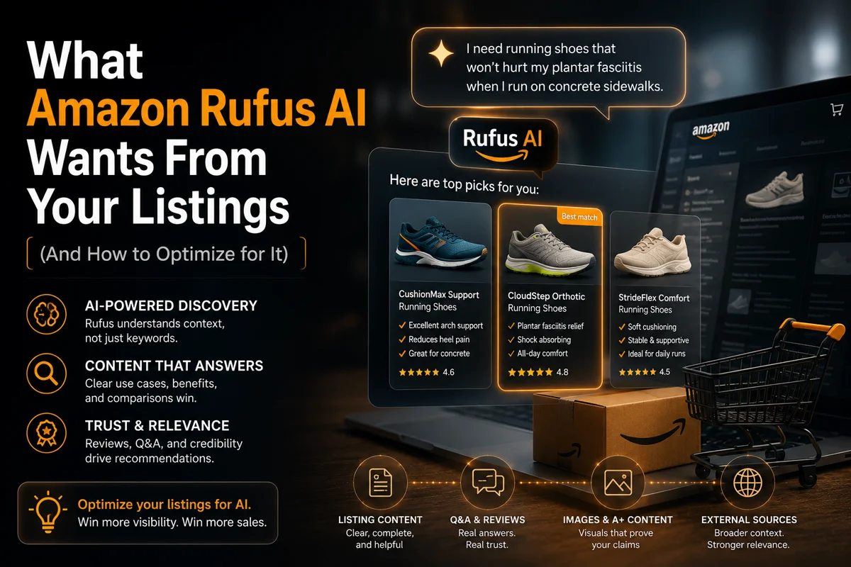 What Amazon Rufus AI Wants From Your Listings