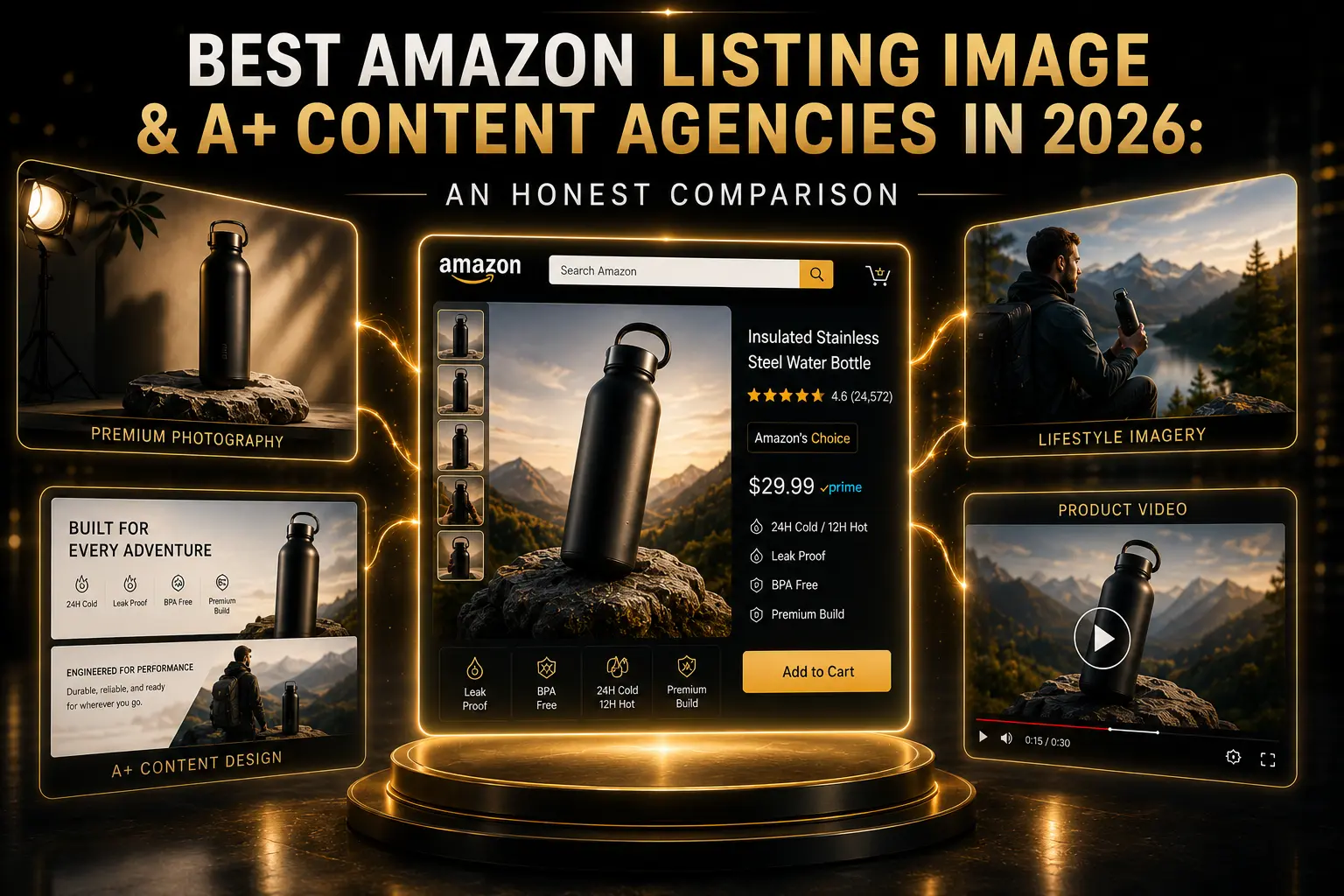 Best Amazon Listing Image and A+ Content Agencies in 2026