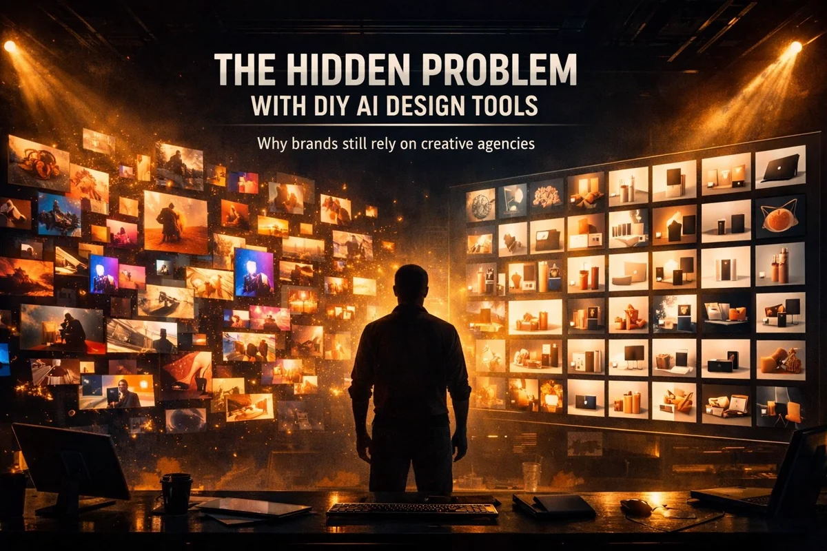 DIY AI Design Tools vs Creative Agencies