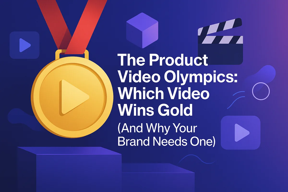 The Product Video Olympics: Which Video Wins Gold (And Why Your Brand Needs One)