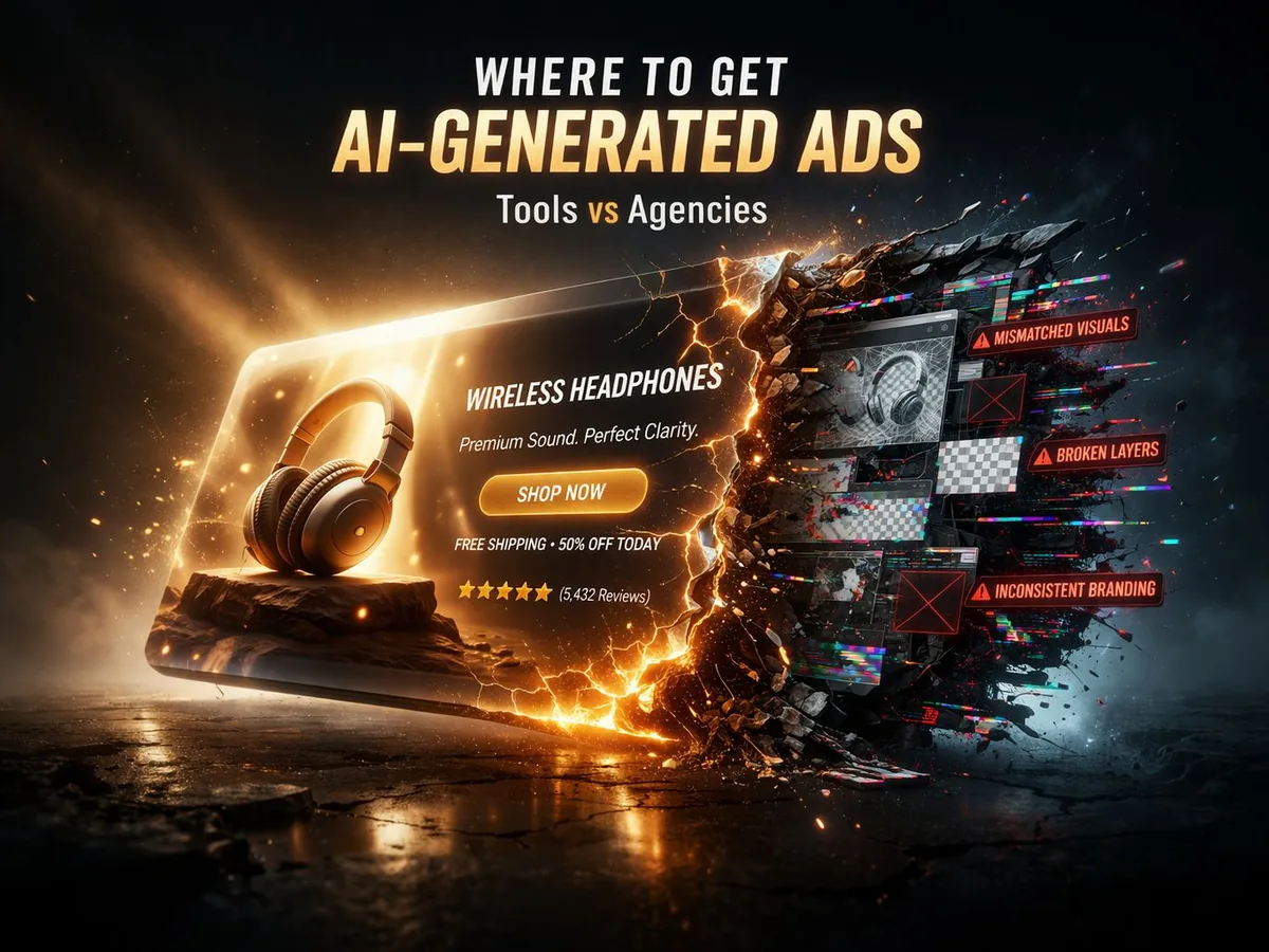 Where to Get AI-Generated Ads for Your Brand (Tools vs Agencies)