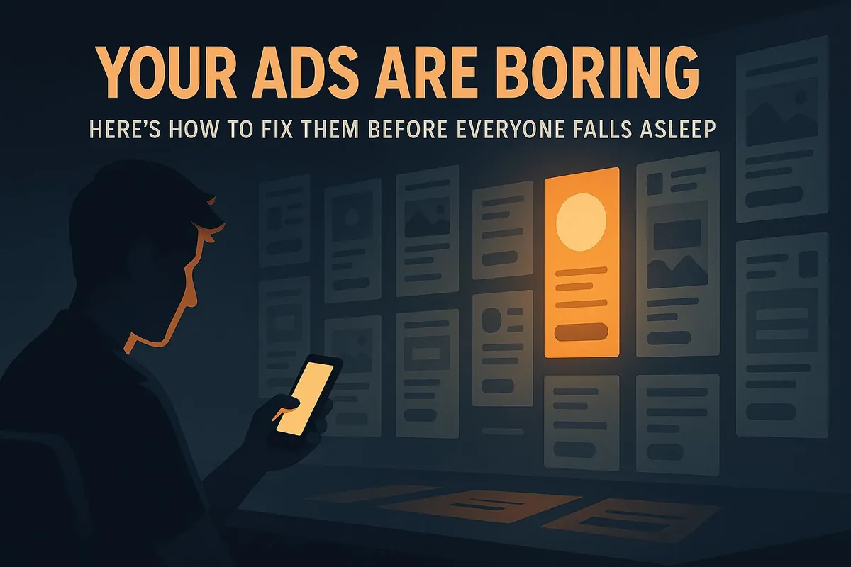 Your Ads Are Boring (Here's How to Fix Them Before Everyone Falls Asleep)