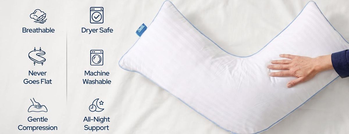 Pillow care and comfort features