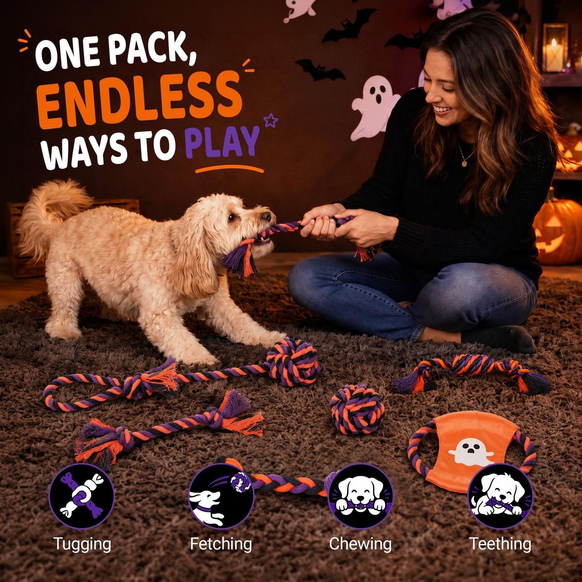 Delivered Pacific Pups Amazon listing image